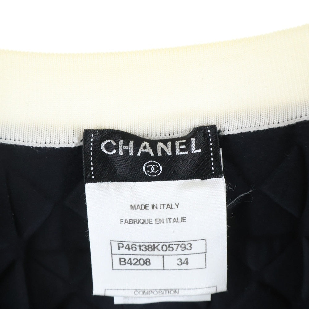 CHANEL(シャネル) ココマークパールボタン マルチビスコース ジャケット ブラック