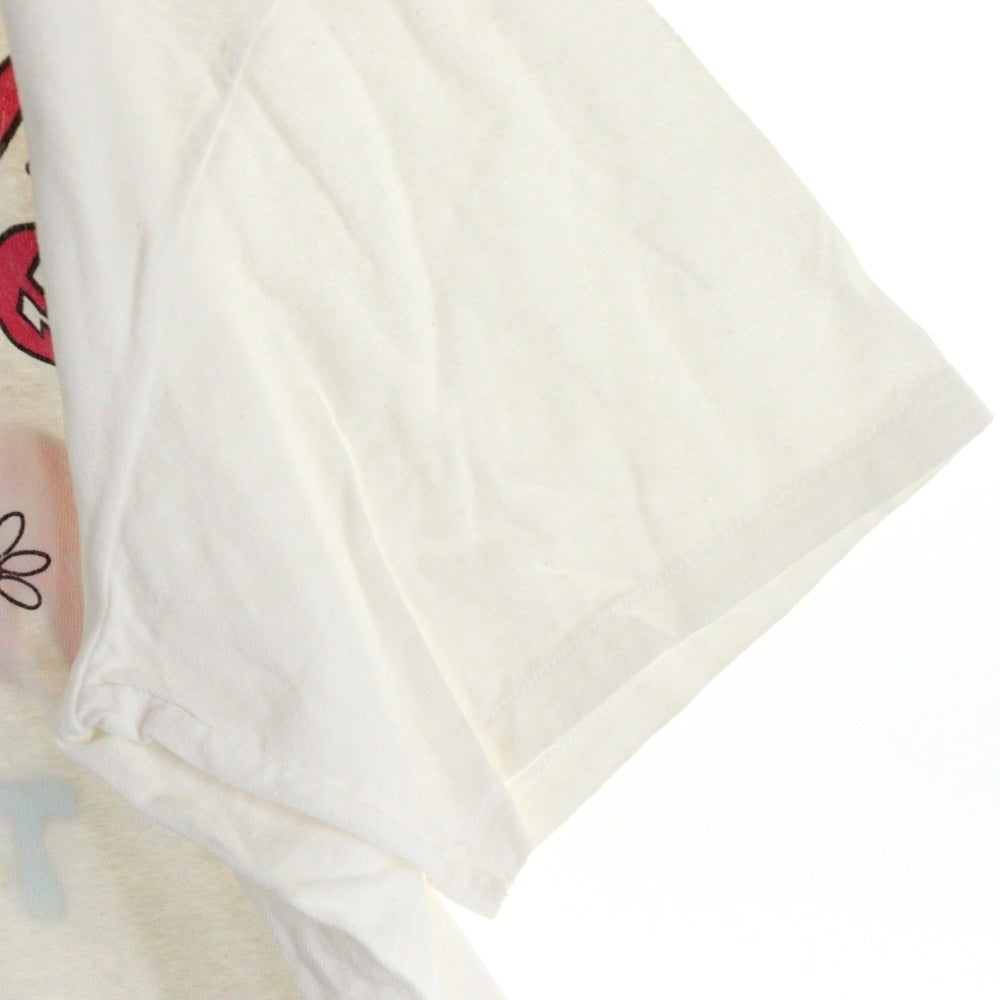 READY MADE(レディメイド) 24SS RE-CO-WH-00-00-275 ハートロゴプリントTシャツ ホワイト