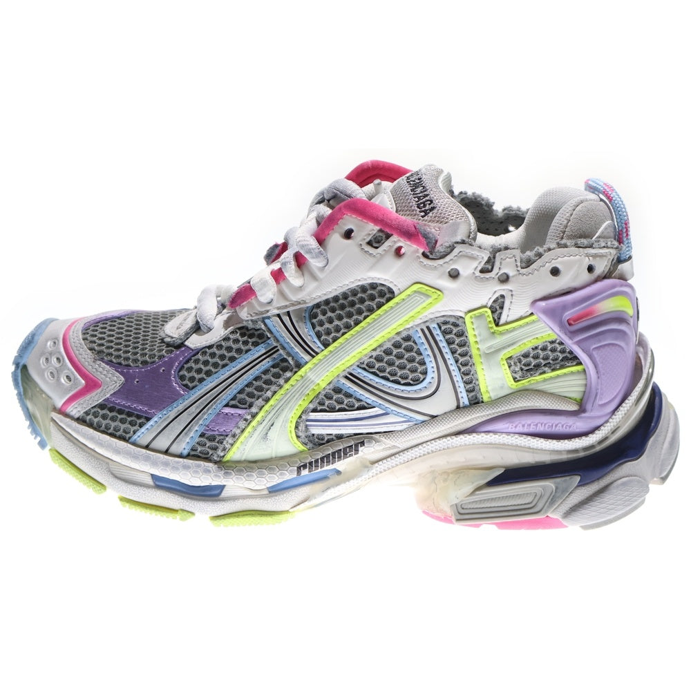 BALENCIAGA(バレンシアガ) RUNNER SNEAKER ランナー ダメージ加工 ローカットスニーカー 772767 マルチ レディース