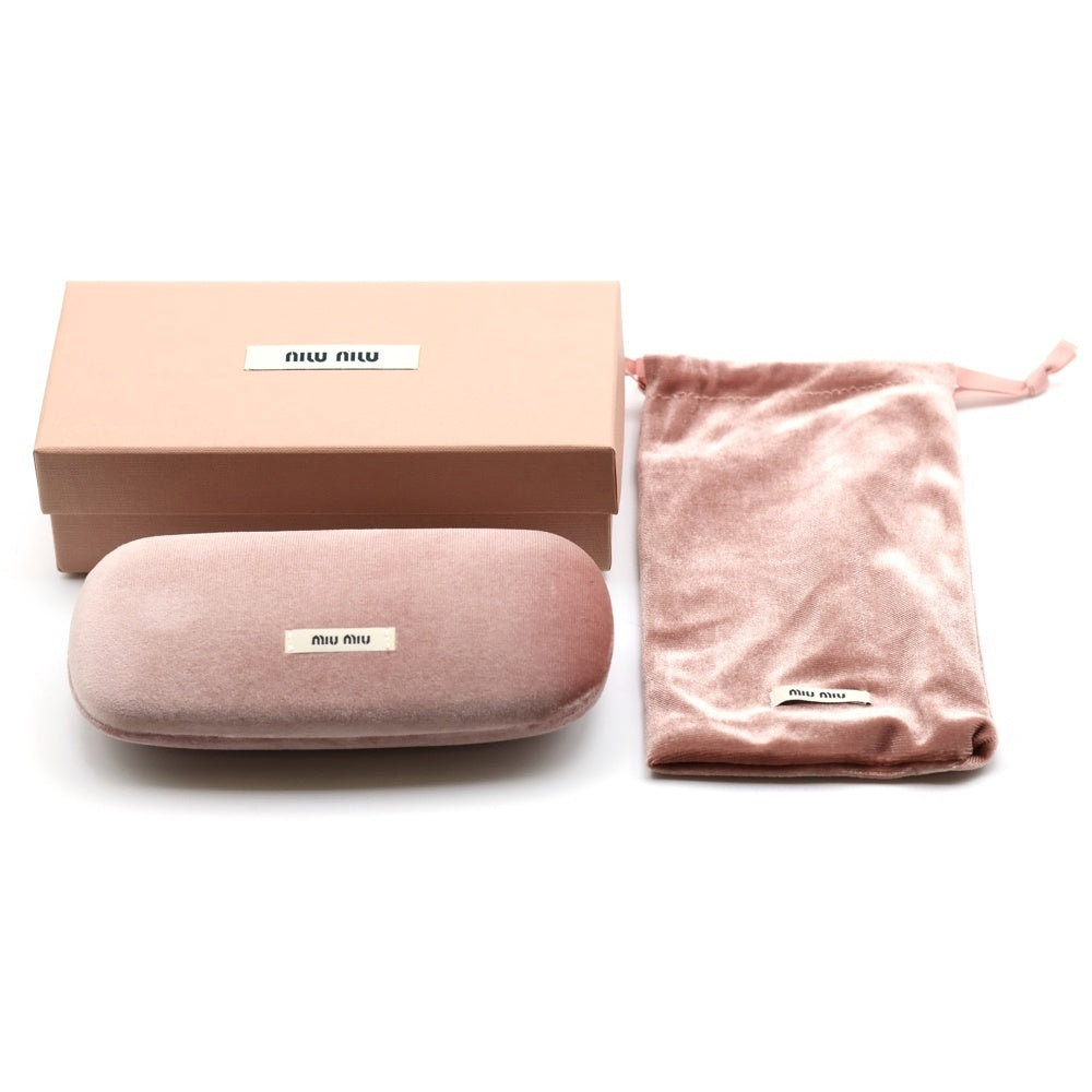 miumiu(ミュウミュウ) フレームロゴ リガードサングラス 眼鏡 SMU 04Z-F ブラウン