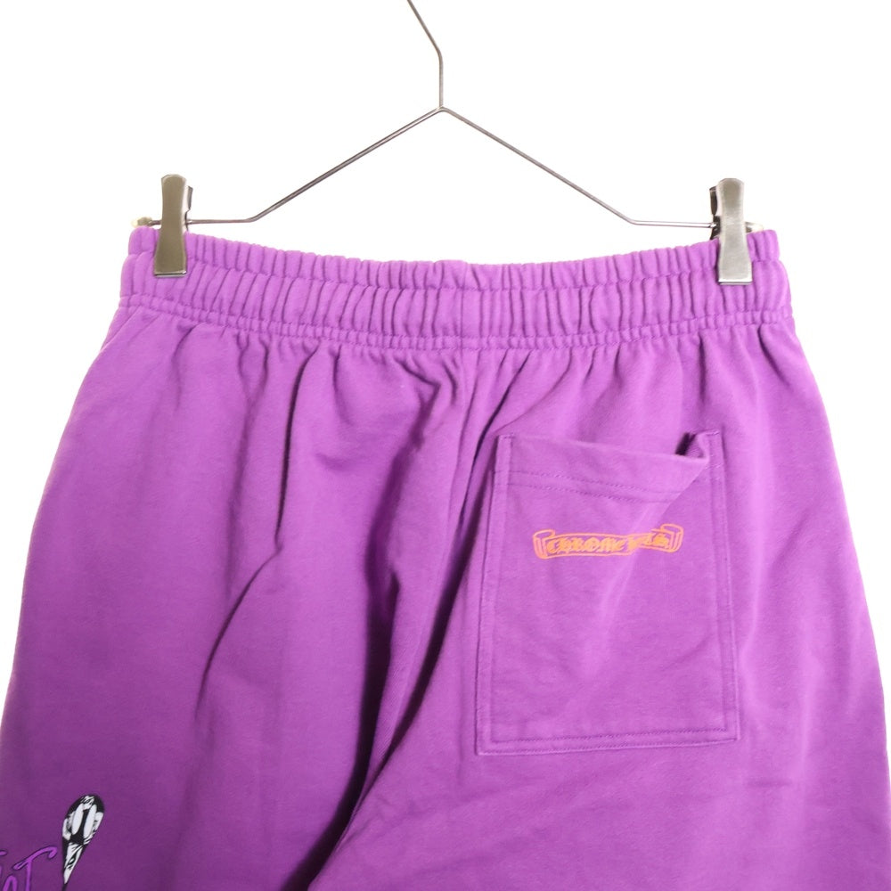CHROME HEARTS(クロムハーツ) ×MATTY BOY I WANT MORE NOT LESS AN THAT'S THAT SWTPANTS マッティボーイ プリントスウェットパンツ パープル