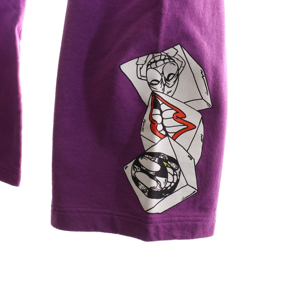 CHROME HEARTS(クロムハーツ) ×MATTY BOY I WANT MORE NOT LESS AN THAT'S THAT SWTPANTS マッティボーイ プリントスウェットパンツ パープル