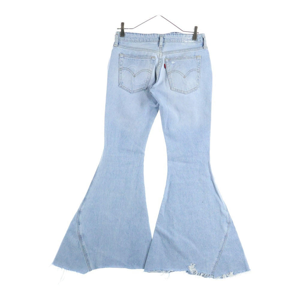 Levi's(リーバイス) ×ERL オーバーフレア カットオフデニムパンツ A54280001 インディゴ レディース
