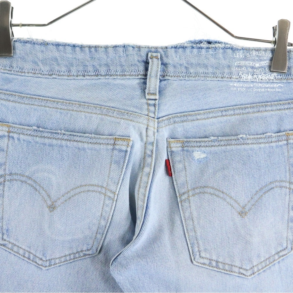 Levi's(リーバイス) ×ERL オーバーフレア カットオフデニムパンツ A54280001 インディゴ レディース