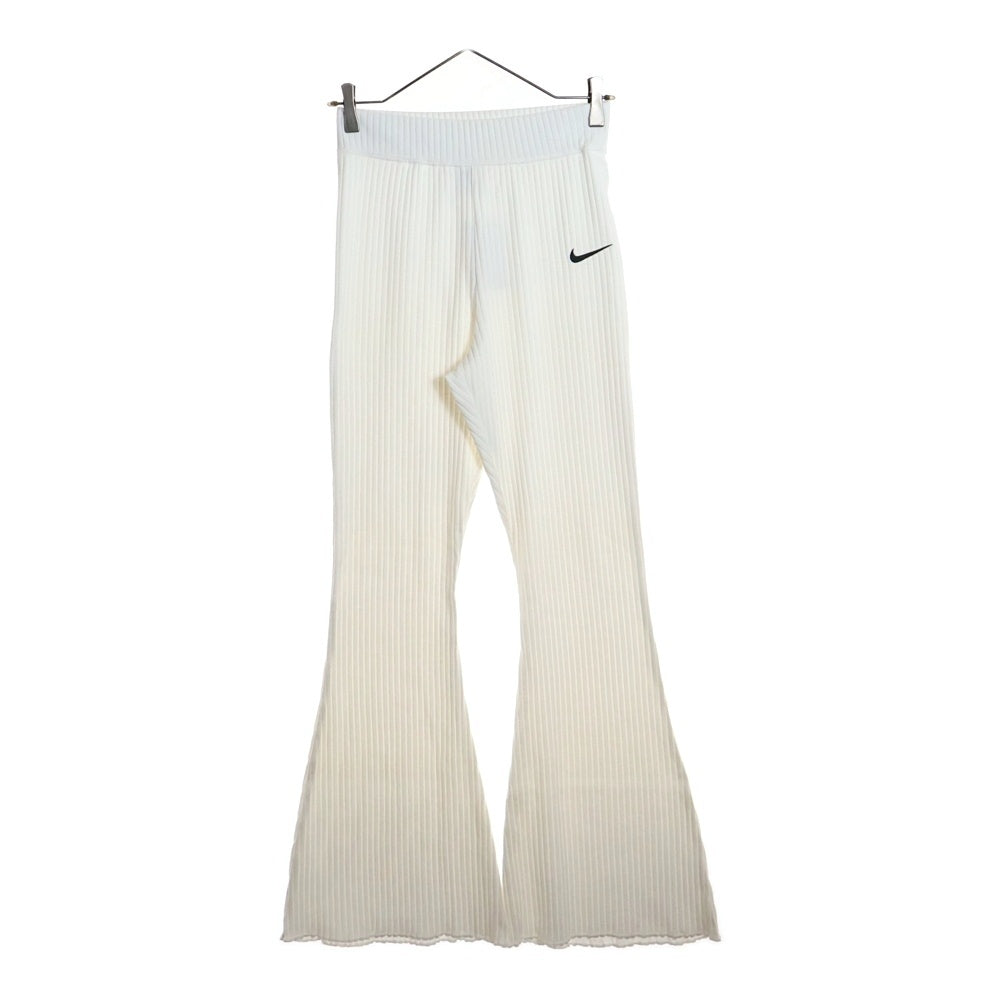 NIKE(ナイキ) コットン プリーツ フレアパンツ DV7869-133 ホワイト レディース
