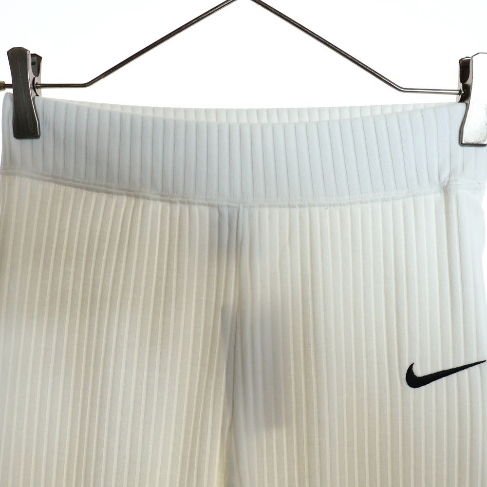 NIKE(ナイキ) コットン プリーツ フレアパンツ DV7869-133 ホワイト レディース