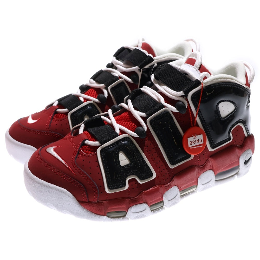 NIKE(ナイキ) AIR MORE UPTEMPO 96 921948-600 エアモアアップテンポ ハイカットスニーカー US8/26cm レッド/ブラック