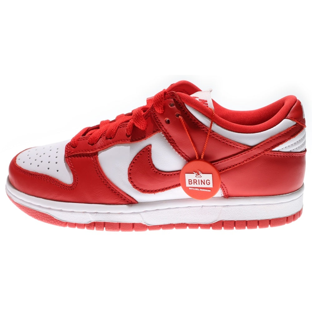 NIKE(ナイキ) DUNK LOW SP ST Johns White University Red ダンク セントジョーンズ ローカットスニーカー US5/23.5cm レッド/ホワイト CU1727-100