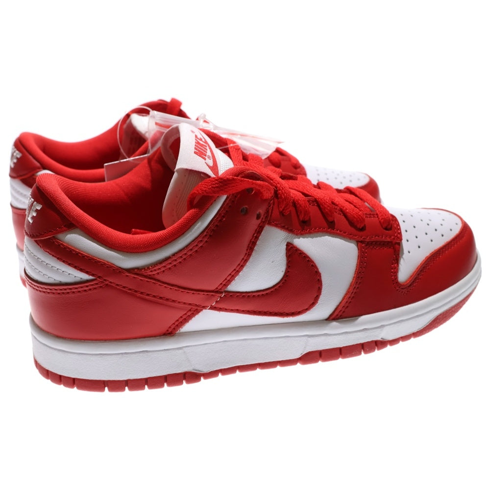 NIKE(ナイキ) DUNK LOW SP ST Johns White University Red ダンク セントジョーンズ ローカットスニーカー US5/23.5cm レッド/ホワイト CU1727-100