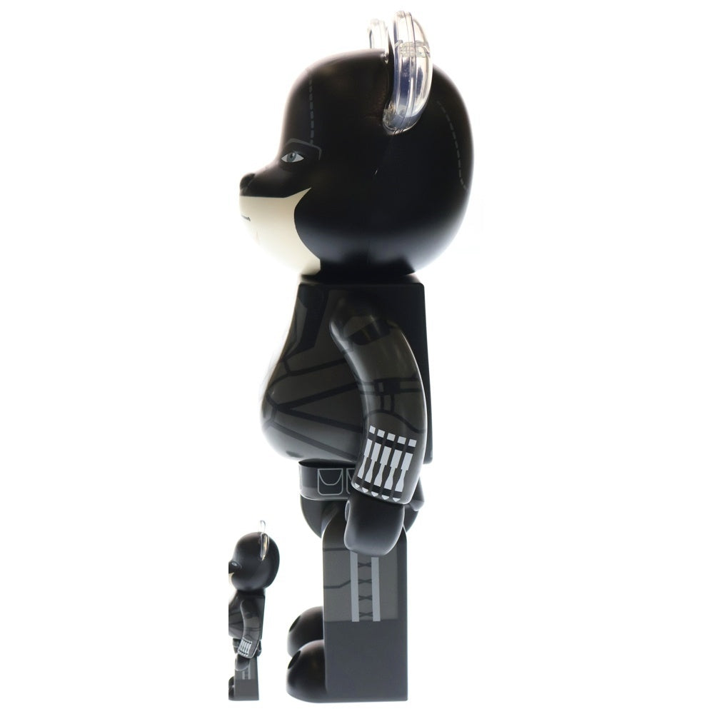 BE@RBRICK(ベアブリック) BATMAN HUSH Ver バットマン ハッシュバージョン 400% ベアブリック 人形 ブラック