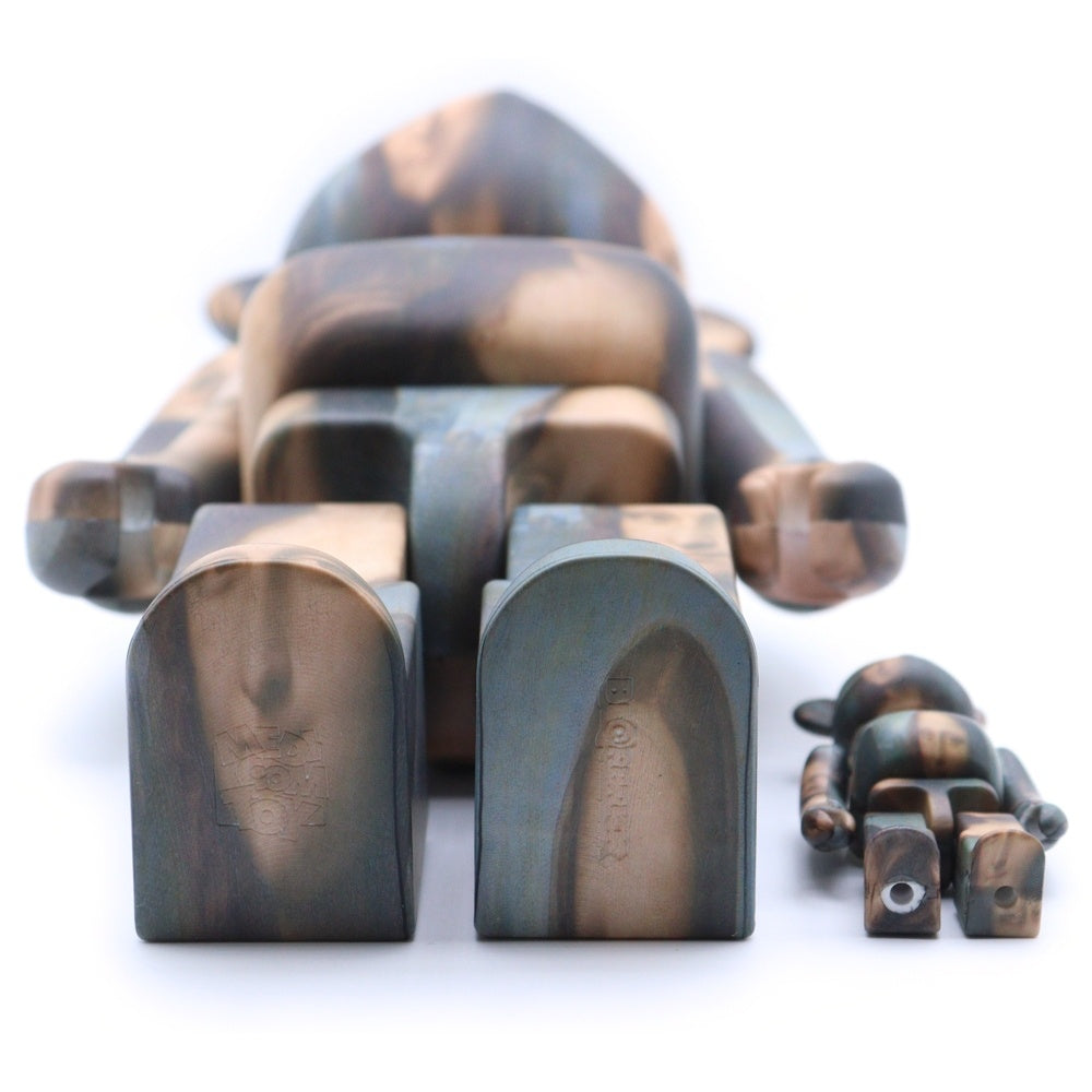 BE@RBRICK(ベアブリック) LEONARD DE VINCI Mona Lisa 超合金 ベアブリック レオナルドダヴィンチ モナリザ フィギュア ブラック 400%