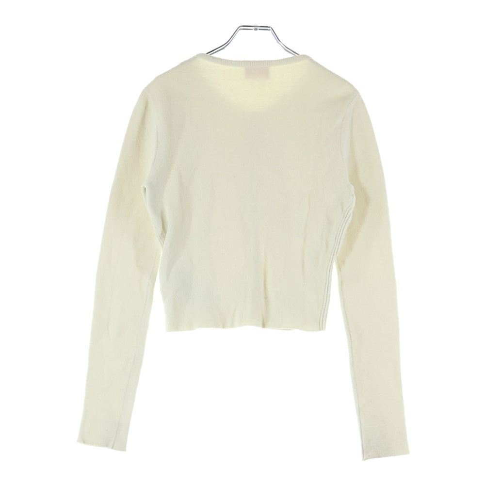 DIESEL(ディーゼル) クロップド ニットカーディガン アイボリー A16902 レディース