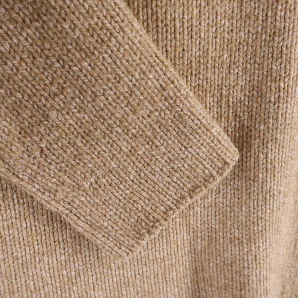 AURALEE(オーラリー) 20AW CAMEL WOOL MIX KNIT TURTLE NECK PULLOVER 0 ニット キャメル