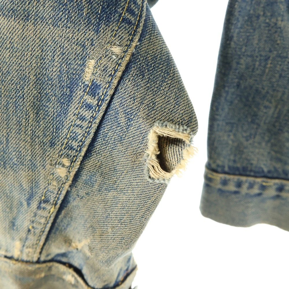 Levi's(リーバイス) 60s 507XX 紙パッチ セカンド 両面 ハギ付き Gジャン インディゴ