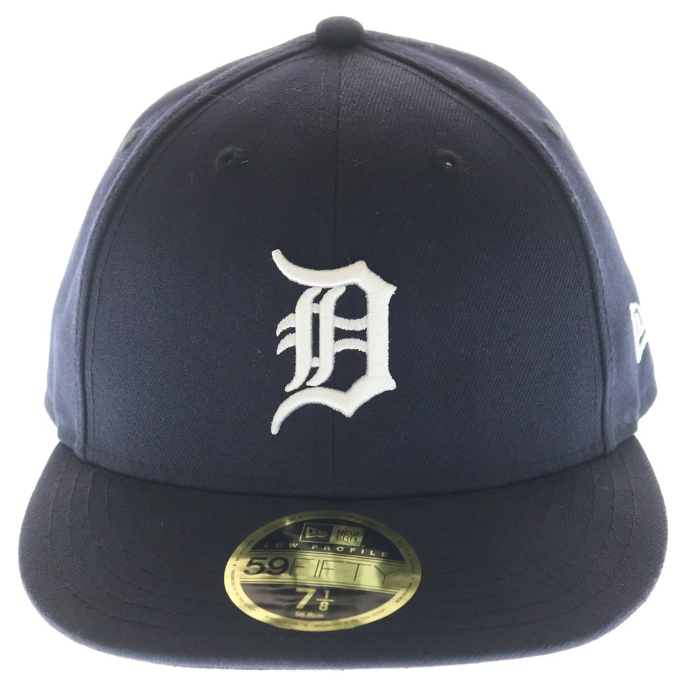 NEW ERA(ニューエラ) 59FIFTY デストロイ タイガー 6パネルベースボールキャップ 帽子 ネイビー