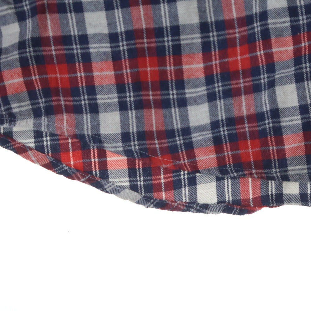 Frank&Eileen(フランクアンドアイリーン) EILEEN エイリーン チェックロングスリーブシャツ レッド 2820700013