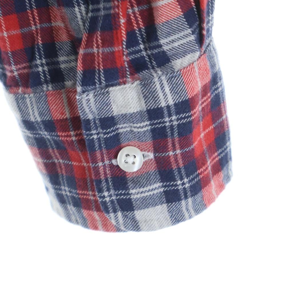 Frank&Eileen(フランクアンドアイリーン) EILEEN エイリーン チェックロングスリーブシャツ レッド 2820700013