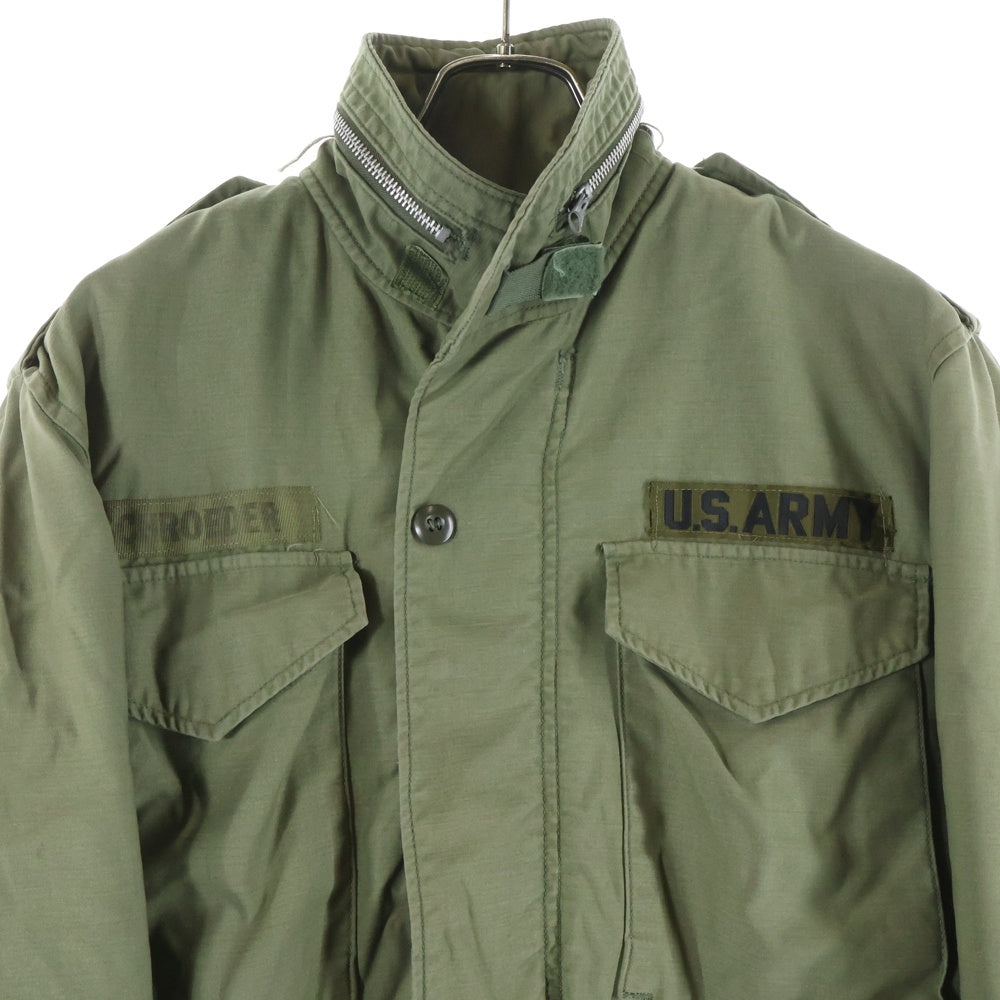 MILITARY(ミリタリー) US ARMY M-65 2nd FIELD JACKET フィールドジャケット カーキ