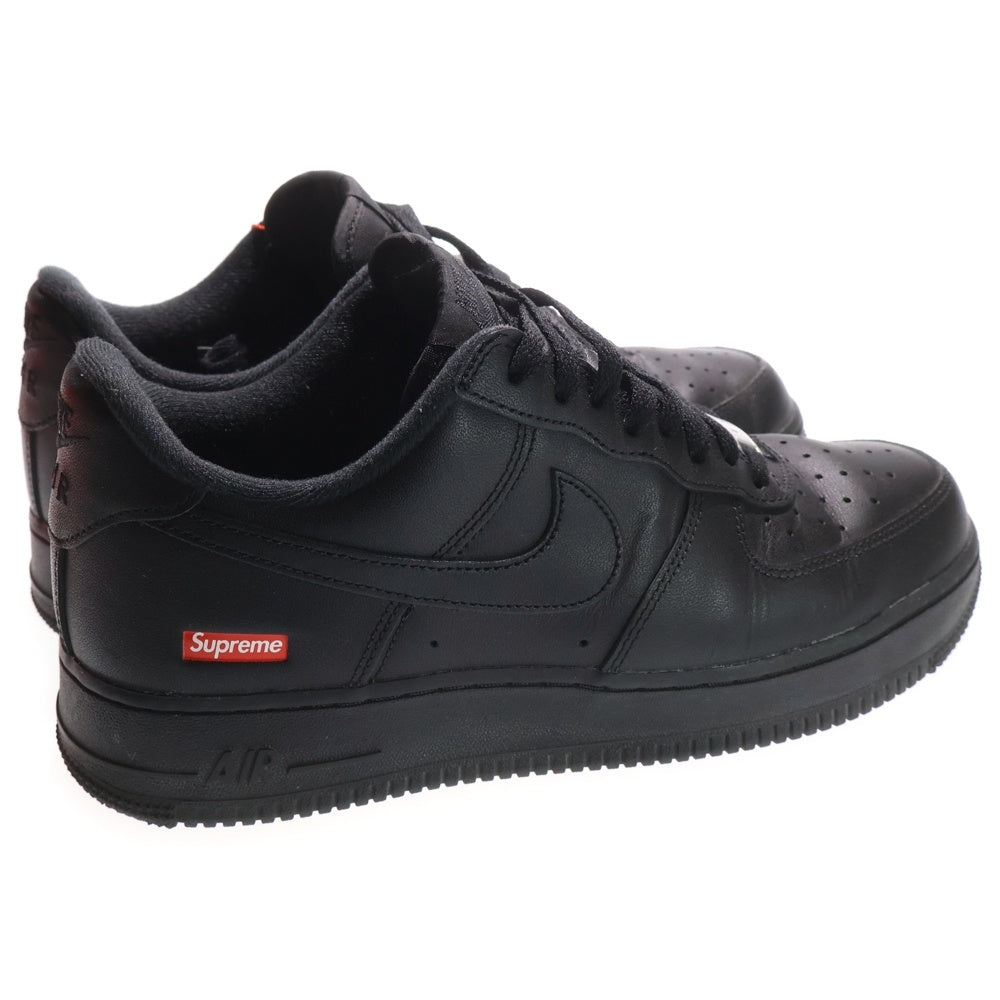 SUPREME(シュプリーム) AIR FORCE 1 LOW エアフォース1 ローカットスニーカー ブラック US9/27cm CU9225-001