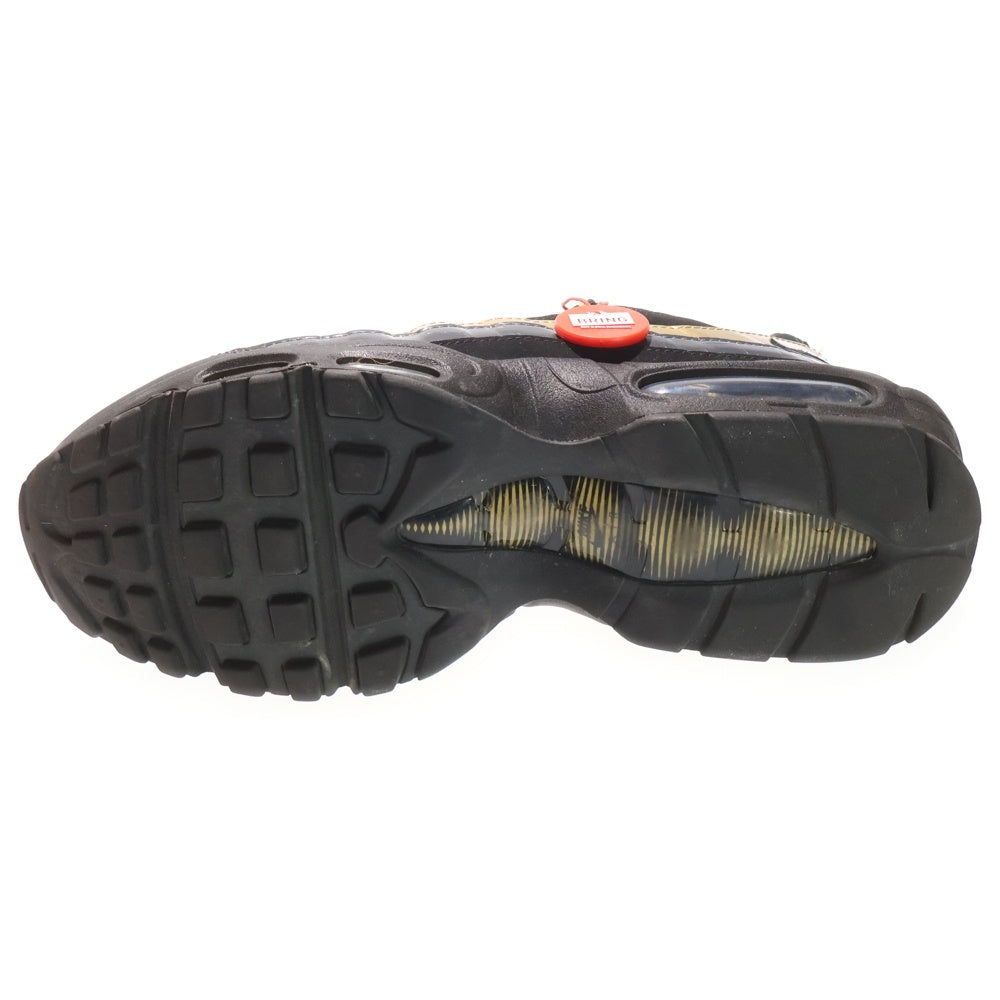 NIKE(ナイキ) Air Max 95 Black/Metallic Gold ローカットスニーカー 538416-007 ブラック/ゴールド