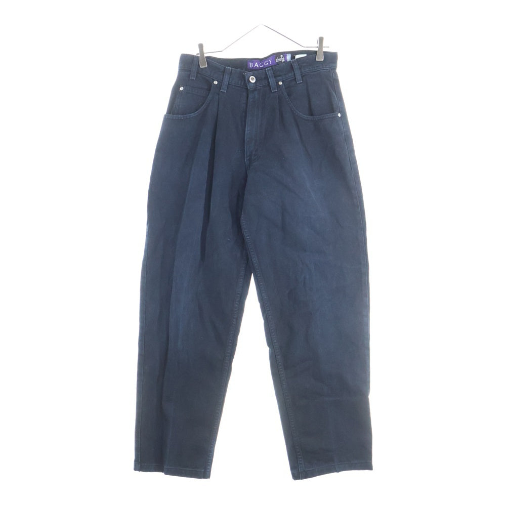 Levi's(リーバイス) 90s Silver Tab シルバータブ BAGGY 後染め ワンタック ワイドデニムパンツ ブラック