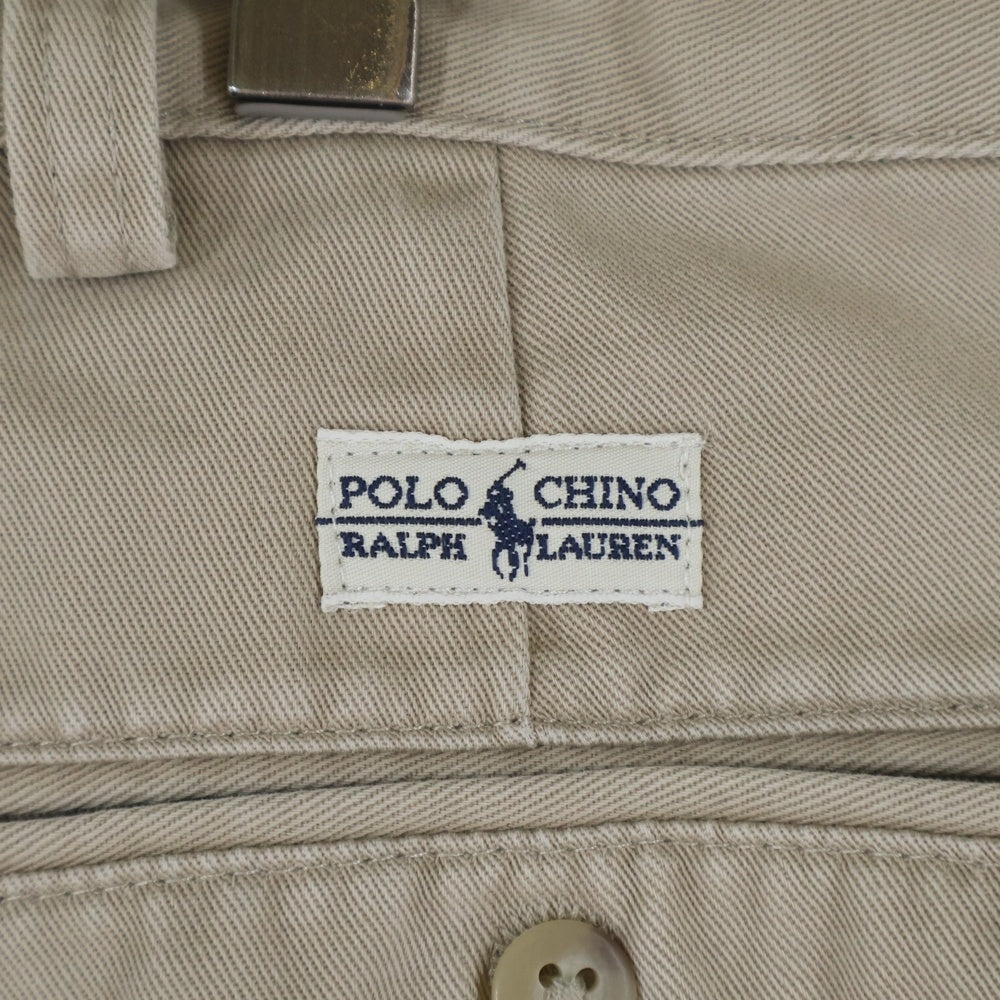 POLO RALPH LAUREN(ポロラルフローレン) 90s Polo Chico ポロチノ ドミニカ製 ツータック チノパンツ W38 L32