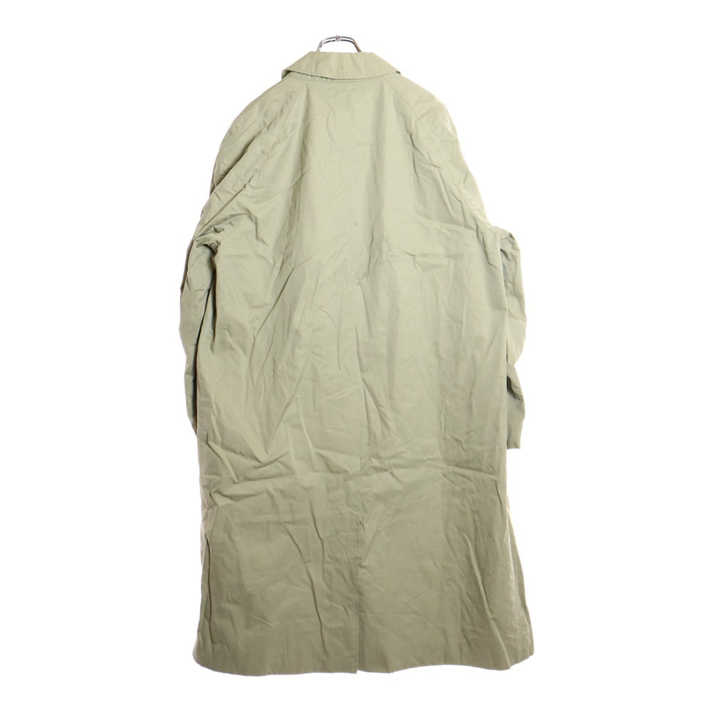 BURBERRYS(バーバリーズ) 70s 裏地ノバチェック コットン ステンカラーコート ベージュ