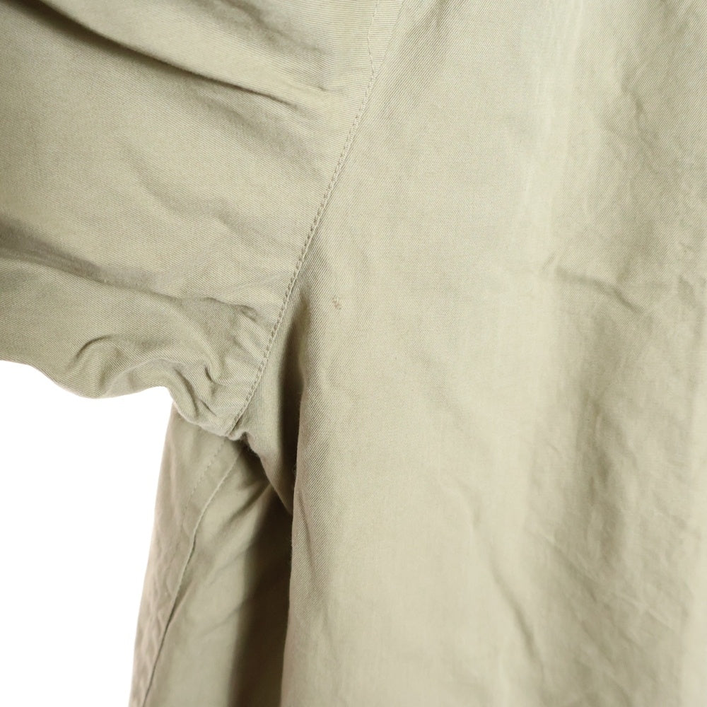 BURBERRYS(バーバリーズ) 70s イングランド製 一枚袖 エポレット 裏地ノバチェック ステンカラーコート ベージュ