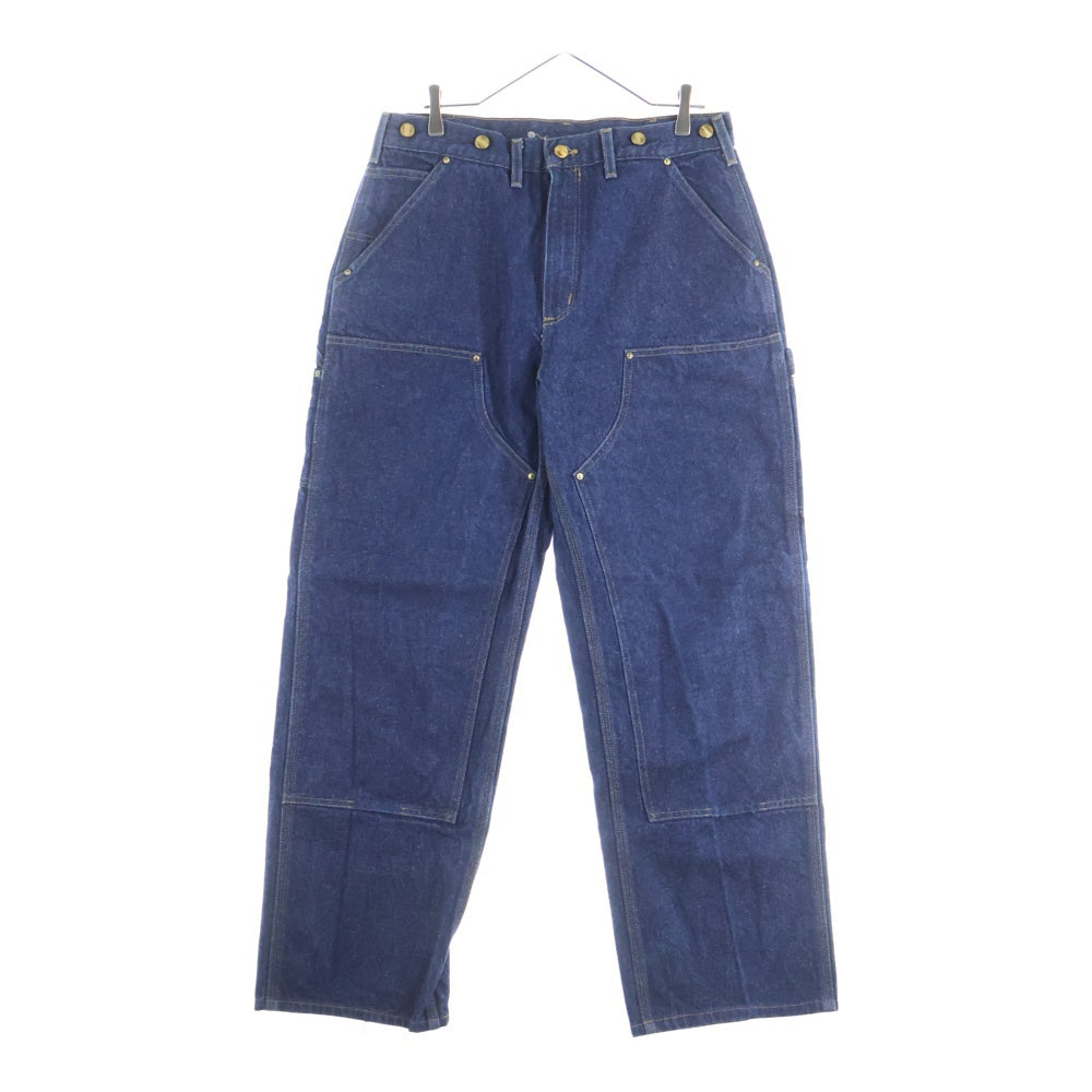 CARHARTT(カーハート) 90s USA製 ダブルニー サスペンダーボタン ペインター デニムパンツ