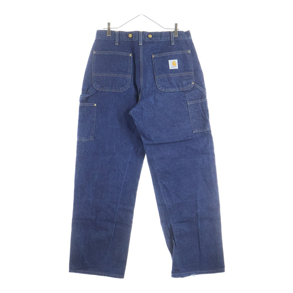 CARHARTT(カーハート) 90s USA製 ダブルニー サスペンダーボタン ペインター デニムパンツ