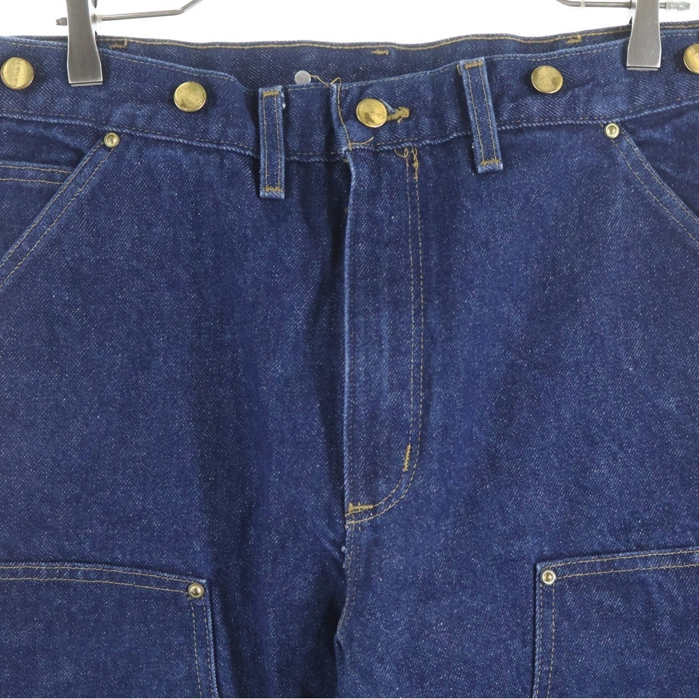 CARHARTT(カーハート) 90s USA製 ダブルニー サスペンダーボタン ペインター デニムパンツ