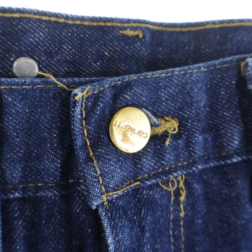 CARHARTT(カーハート) 90s USA製 ダブルニー サスペンダーボタン ペインター デニムパンツ