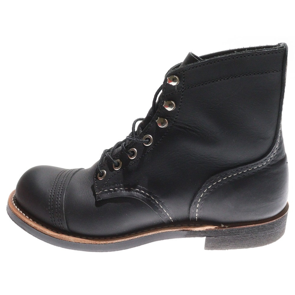 RED WING(レッド ウイング) IRON RANGER アイアンレンジャー レースアップブーツ ブラック 8084