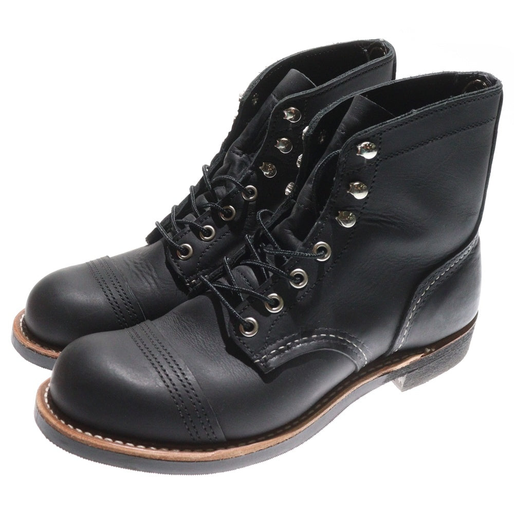 RED WING(レッド ウイング) IRON RANGER アイアンレンジャー レースアップブーツ ブラック 8084
