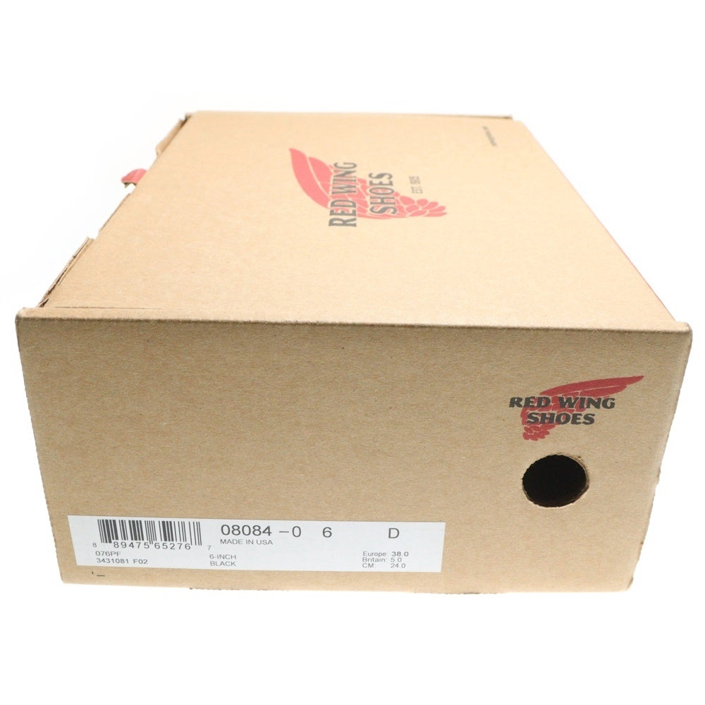 RED WING(レッド ウイング) IRON RANGER アイアンレンジャー レースアップブーツ ブラック 8084