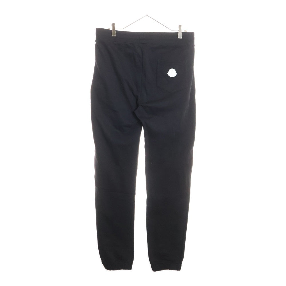 MONCLER(モンクレール) 19AW PANTALONE ロゴワッペン イージー スウェット パンツ E20918707650 V8048