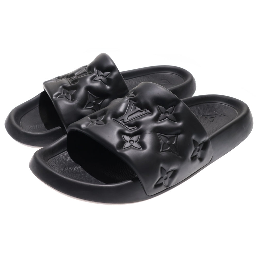 LOUIS VUITTON(ルイヴィトン) モノグラム ビーチサンダル ブラック MN0232