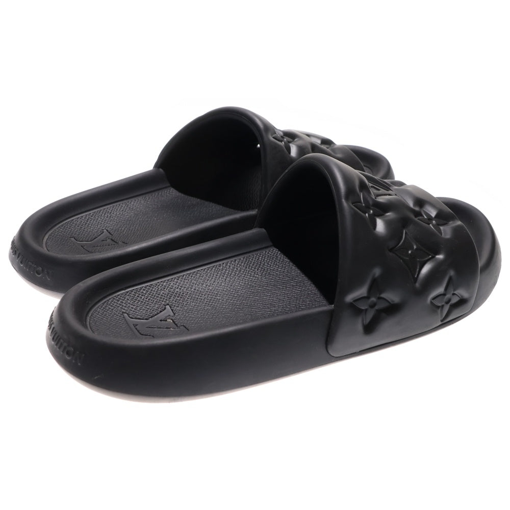 LOUIS VUITTON(ルイヴィトン) モノグラム ビーチサンダル ブラック MN0232