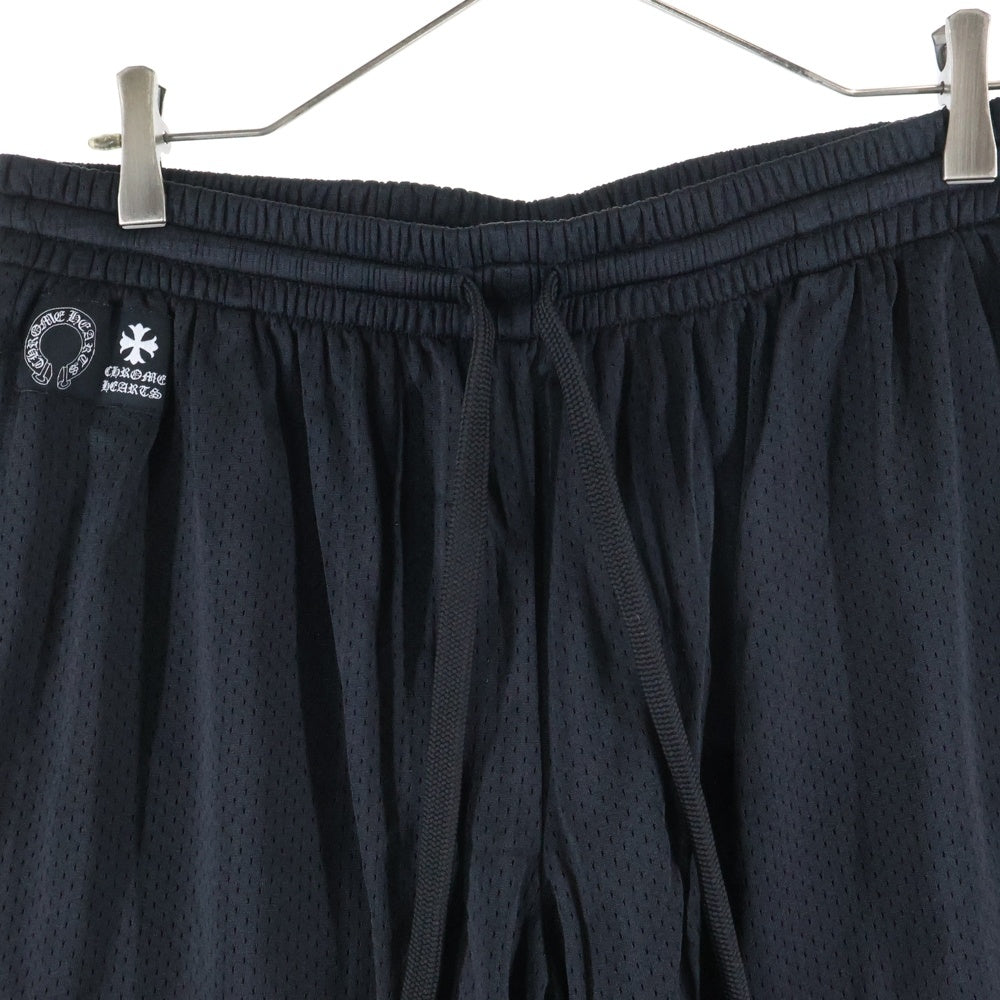 CHROME HEARTS(クロムハーツ) MESH VARSITY SHORTS CHプリントメッシュハーフパンツ ブラック