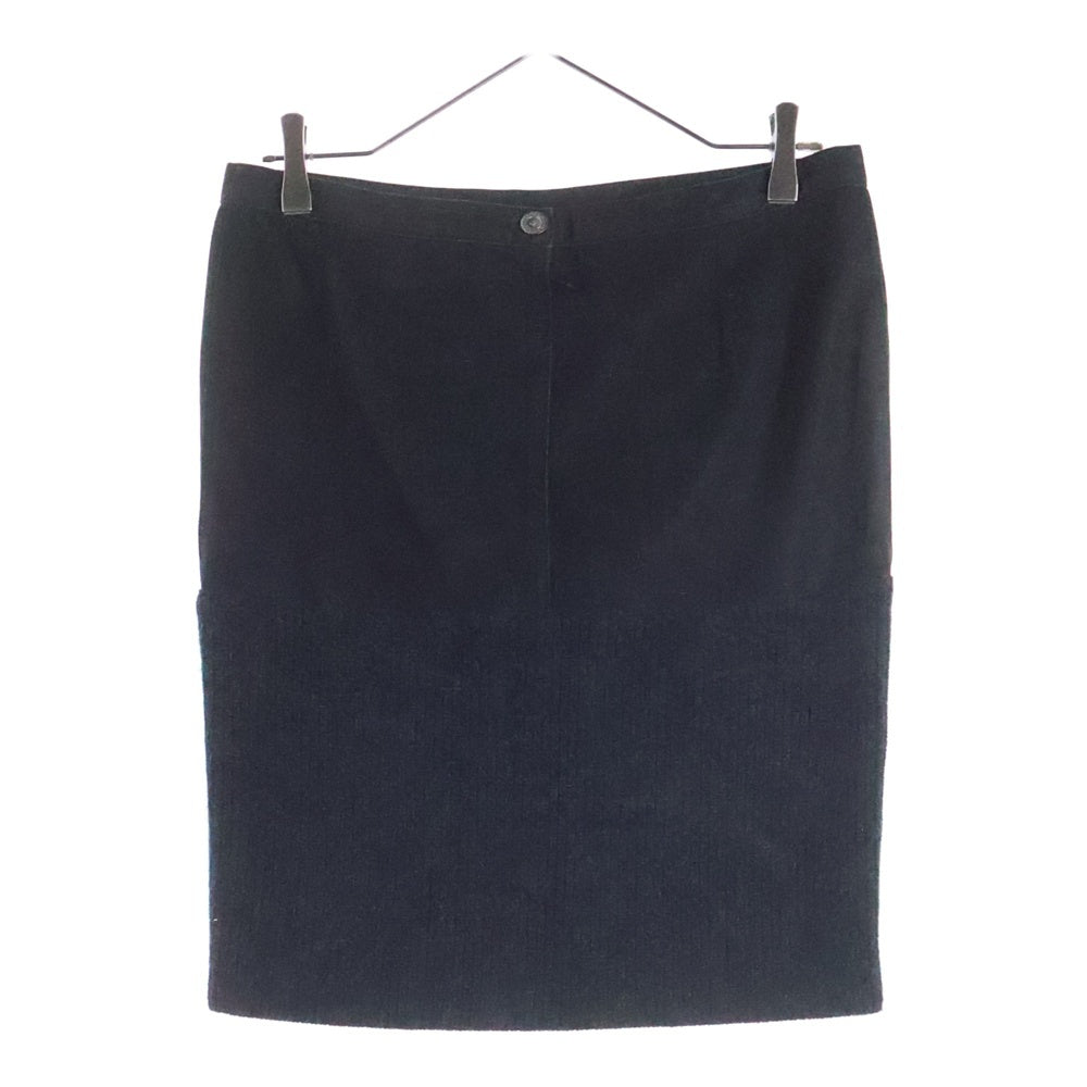 CHANEL(シャネル) 03AW デニムニットドッキング スカート ブラック P21735W03184 レディース