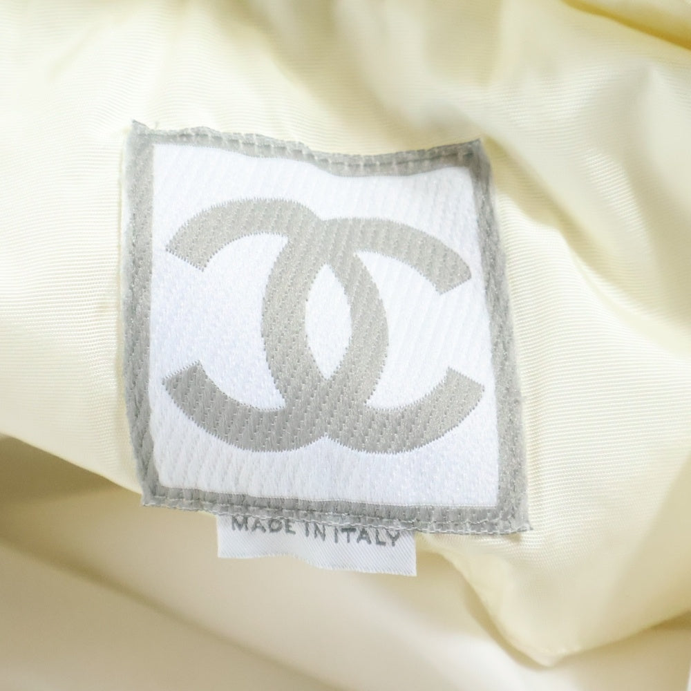 CHANEL(シャネル) 00AW スポーツライン ココマーク 中綿ダウンスカート アイボリー P16393V09195 レディース