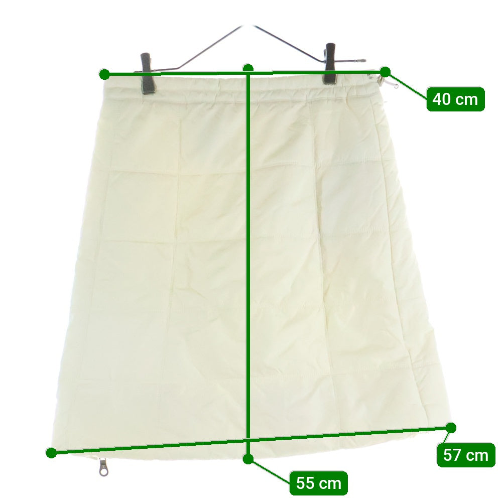 CHANEL(シャネル) 00AW スポーツライン ココマーク 中綿ダウンスカート アイボリー P16393V09195 レディース