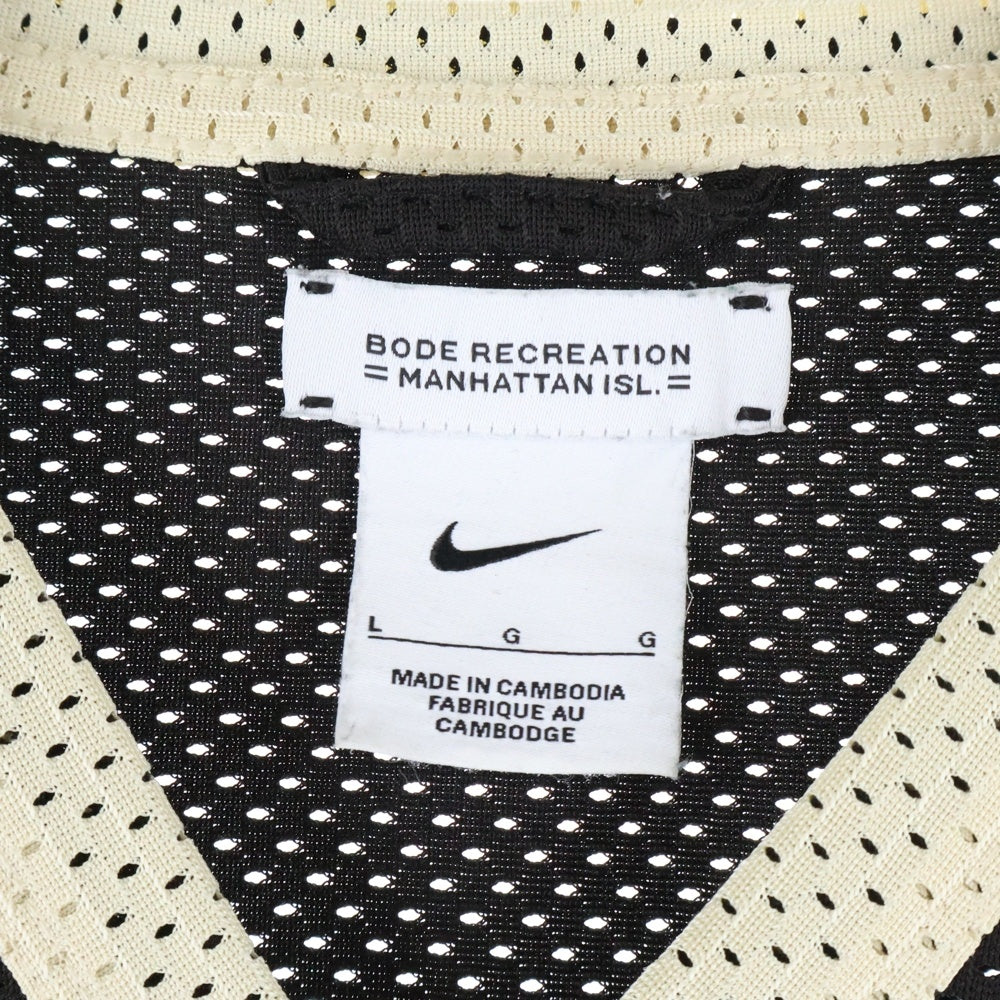 NIKE(ナイキ) ×Bode Mesh Jersey メッシュ ロングスリーブシャツ ブラック