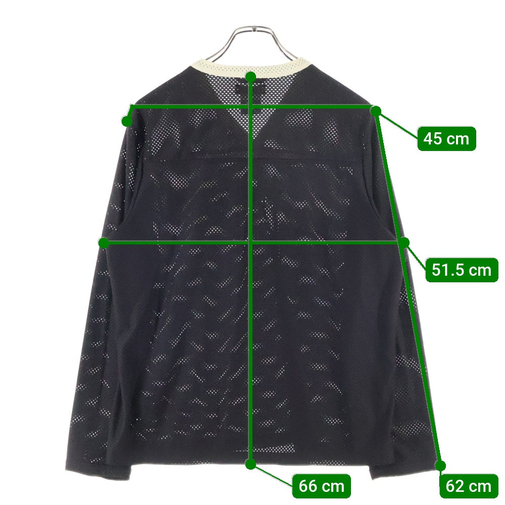 NIKE(ナイキ) ×Bode Mesh Jersey メッシュ ロングスリーブシャツ ブラック