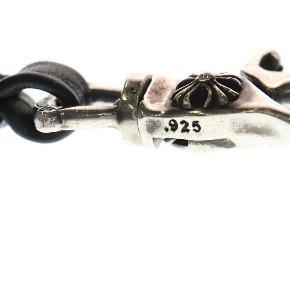 CHROME HEARTS(クロムハーツ) ZPR CHG WRISTLET ストラップ付きチェンジパース財布 ブラック