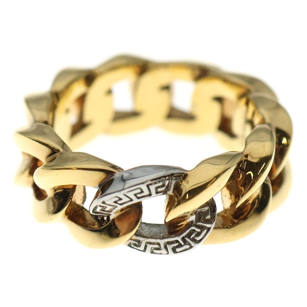 VERSACE(ヴェルサーチ) メドゥーサ チェーン リング 指輪 ゴールド DG5I020