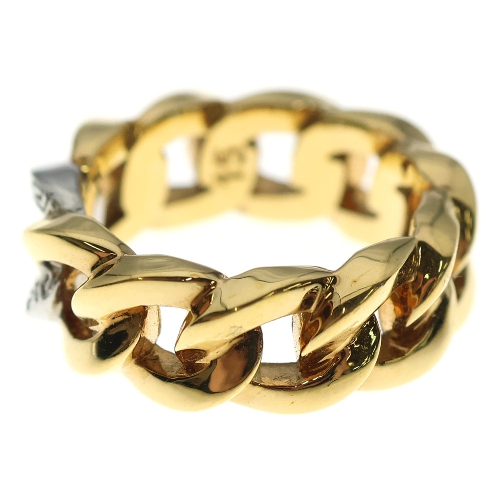 VERSACE(ヴェルサーチ) メドゥーサ チェーン リング 指輪 ゴールド DG5I020