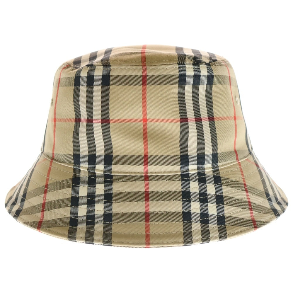 BURBERRY(バーバリー) ノバチェック バケットハット 帽子 ベージュ ポリエステル 8026927 レディース