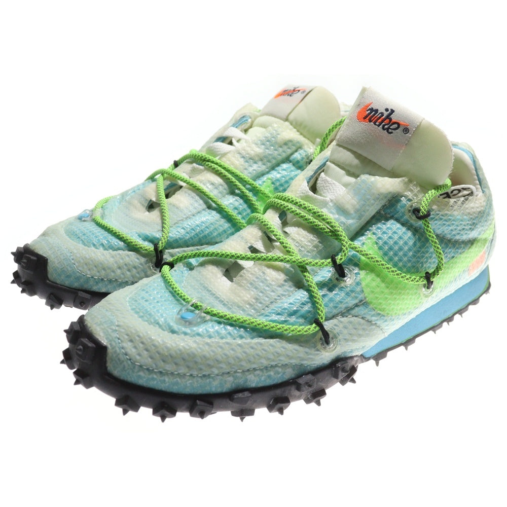 NIKE(ナイキ) ×OFF-WHITE WMNS WAFFLE RACER オフホワイト ウィメンズ ワッフルレーサー ローカットスニーカー マルチ US5.5/22.5cm CD8180-400 レディース