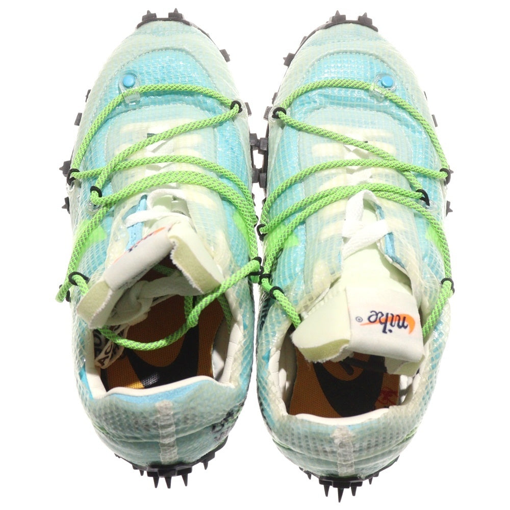 NIKE(ナイキ) ×OFF-WHITE WMNS WAFFLE RACER オフホワイト ウィメンズ ワッフルレーサー ローカットスニーカー マルチ US5.5/22.5cm CD8180-400 レディース